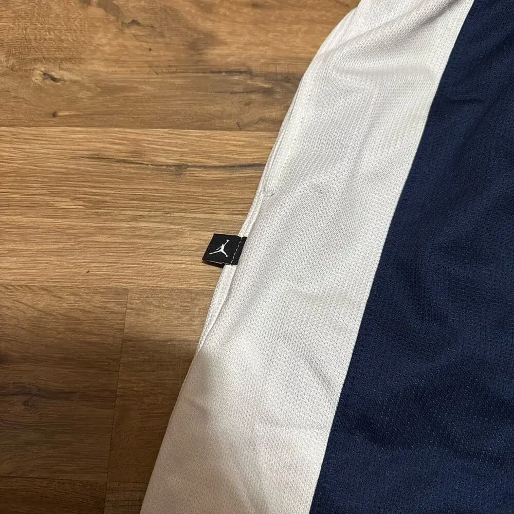 2006 Air Jordan Navy Blue White Vintage Baggy Basketball Y2K 143856-411 Shorts